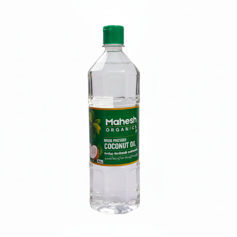 Coconut Oil 1 Liter Bottle (Wood Pressed)