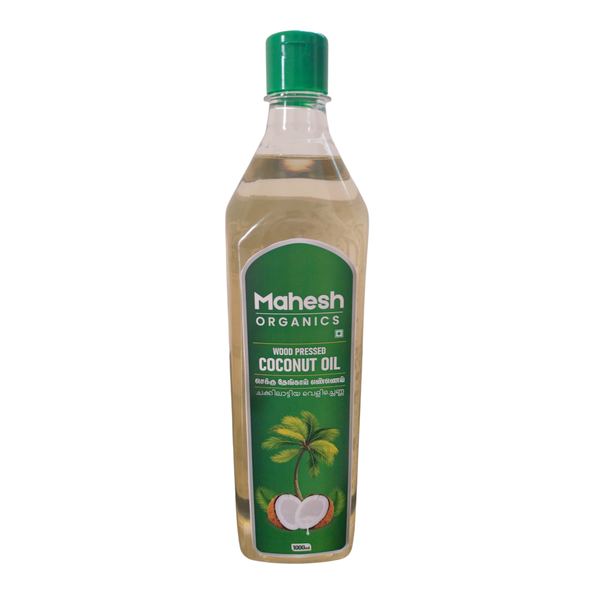 Coconut Oil 1 Liter Bottle (Wood Pressed)