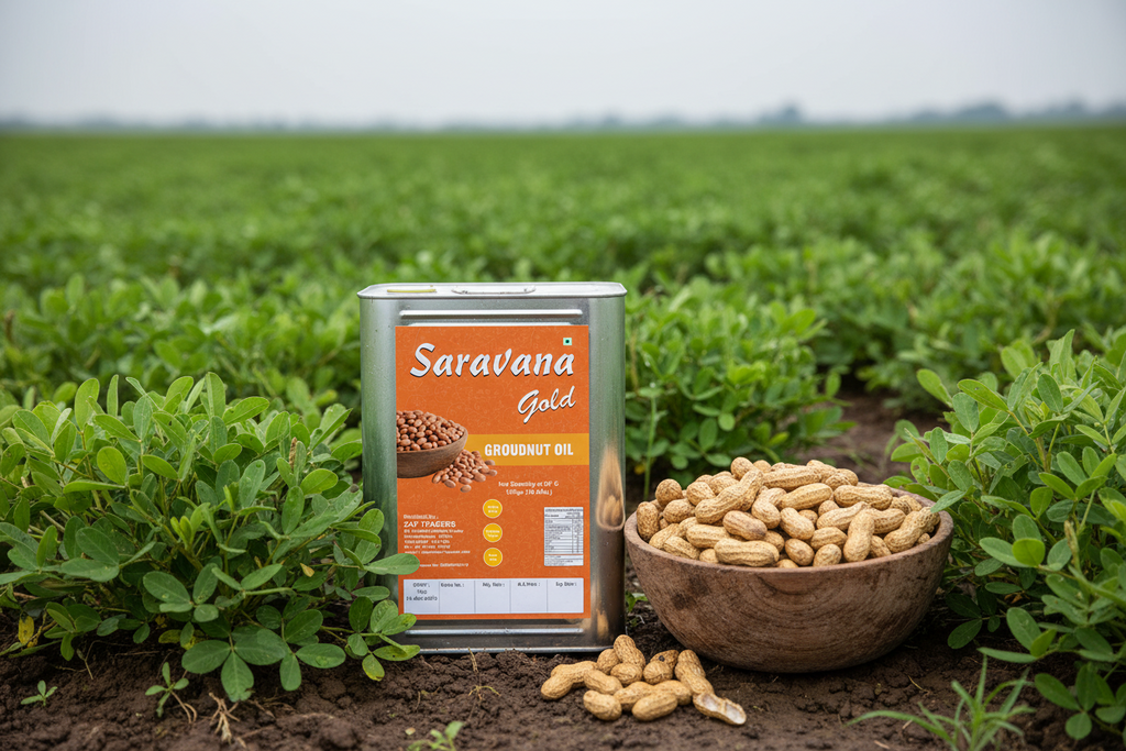 Groundnut Oil 15 Kg Tin